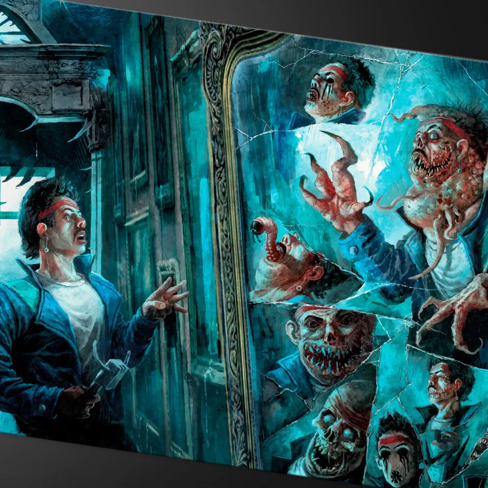 ultra-pro-magic-the-gathering-duskmourn-mirrormirror-room-6ft-tisch-spielmatte-7 image 1