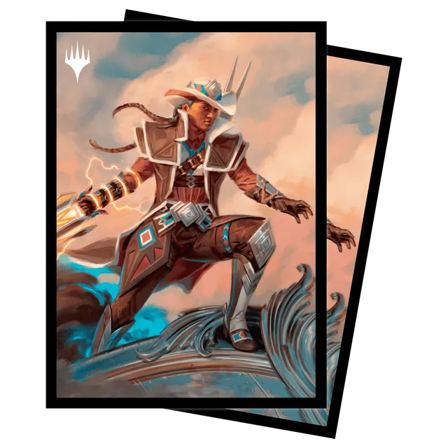 ultra-pro-outlaws-of-thunder-junction-annie-flash-the-veteran-deck-protector-sle image 1
