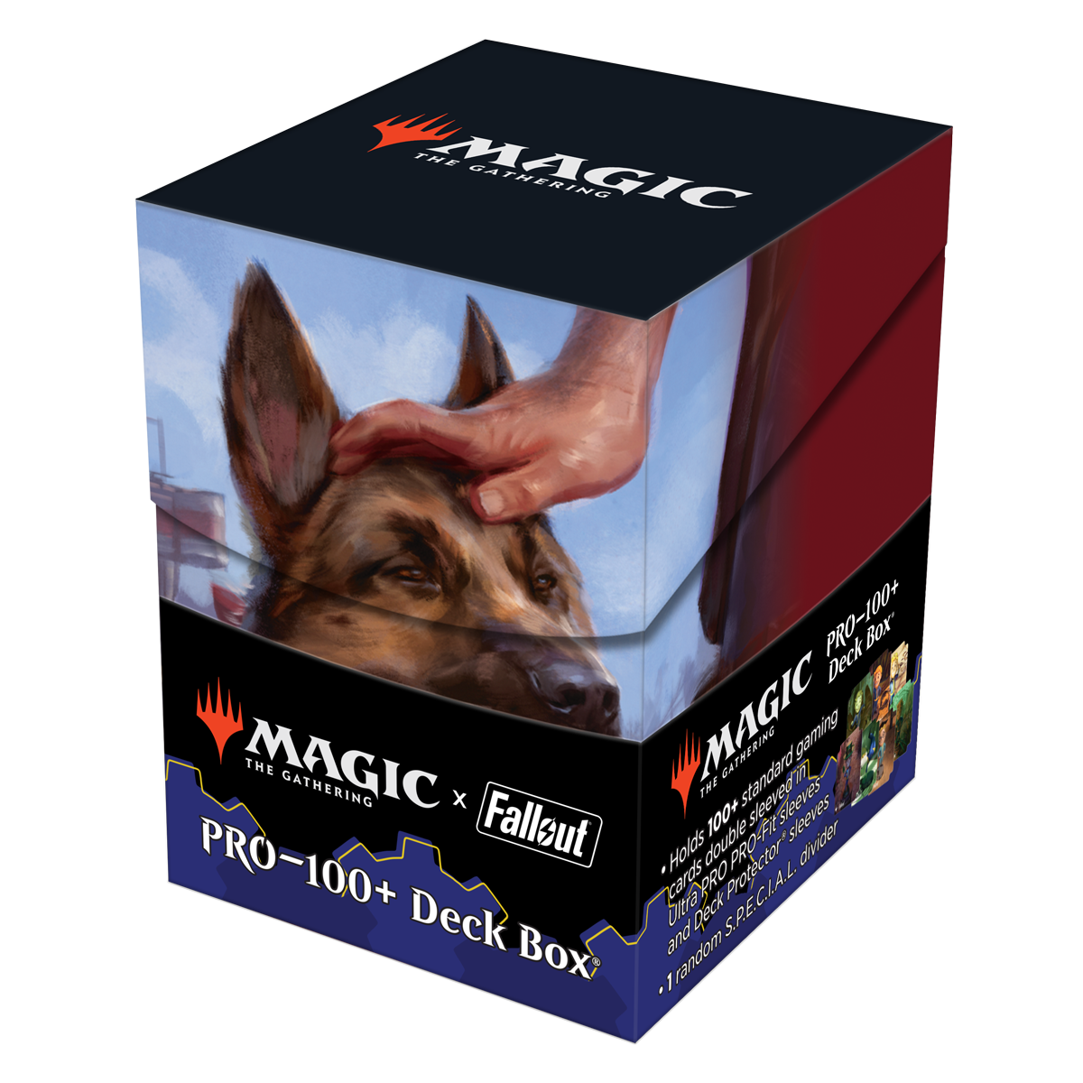 ultra-pro-fallout-dogmeat-ever-loyal-100-deck-box-f-r-magic-the-gathering image 2
