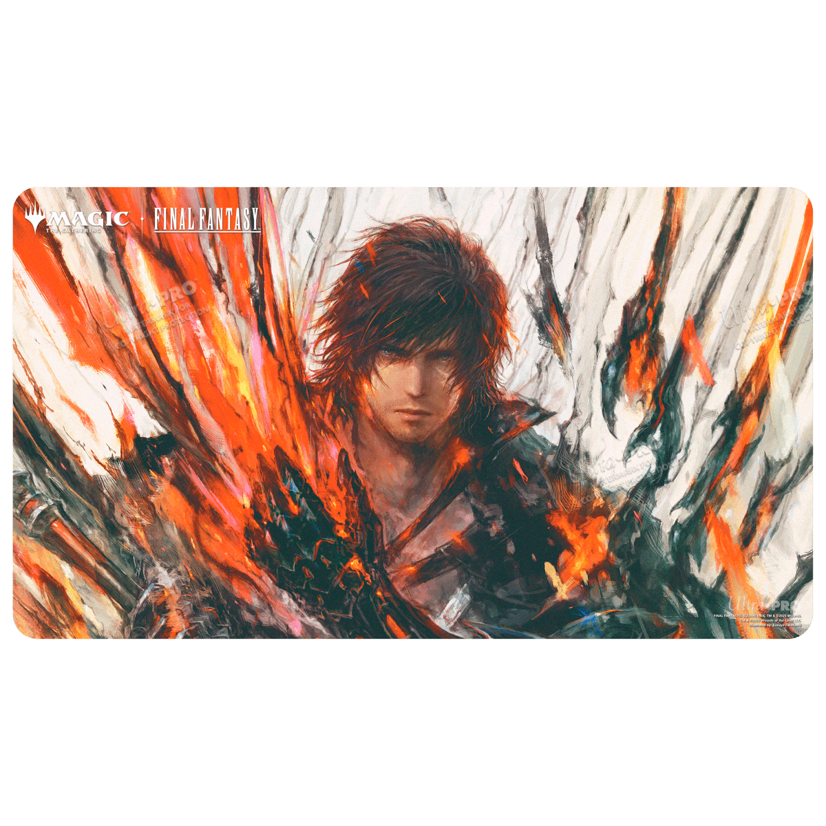 ultra-pro-magic-the-gathering-final-fantasy-doppelseitige-spielmatte-clive-ifrit image 3