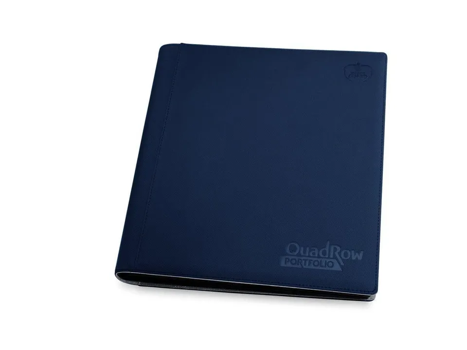 ultimate-guard-portfolio-480-quadrow-24-pocket-xenoskin-sammelordner-blau image 1