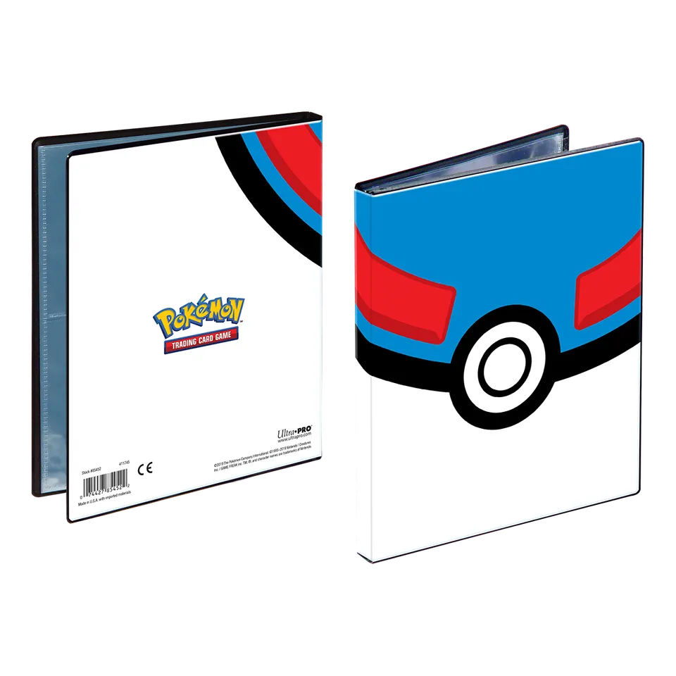 ultra-pro-great-ball-4-pocket-portfolio-f-r-pok-mon-sammelkarten image 1
