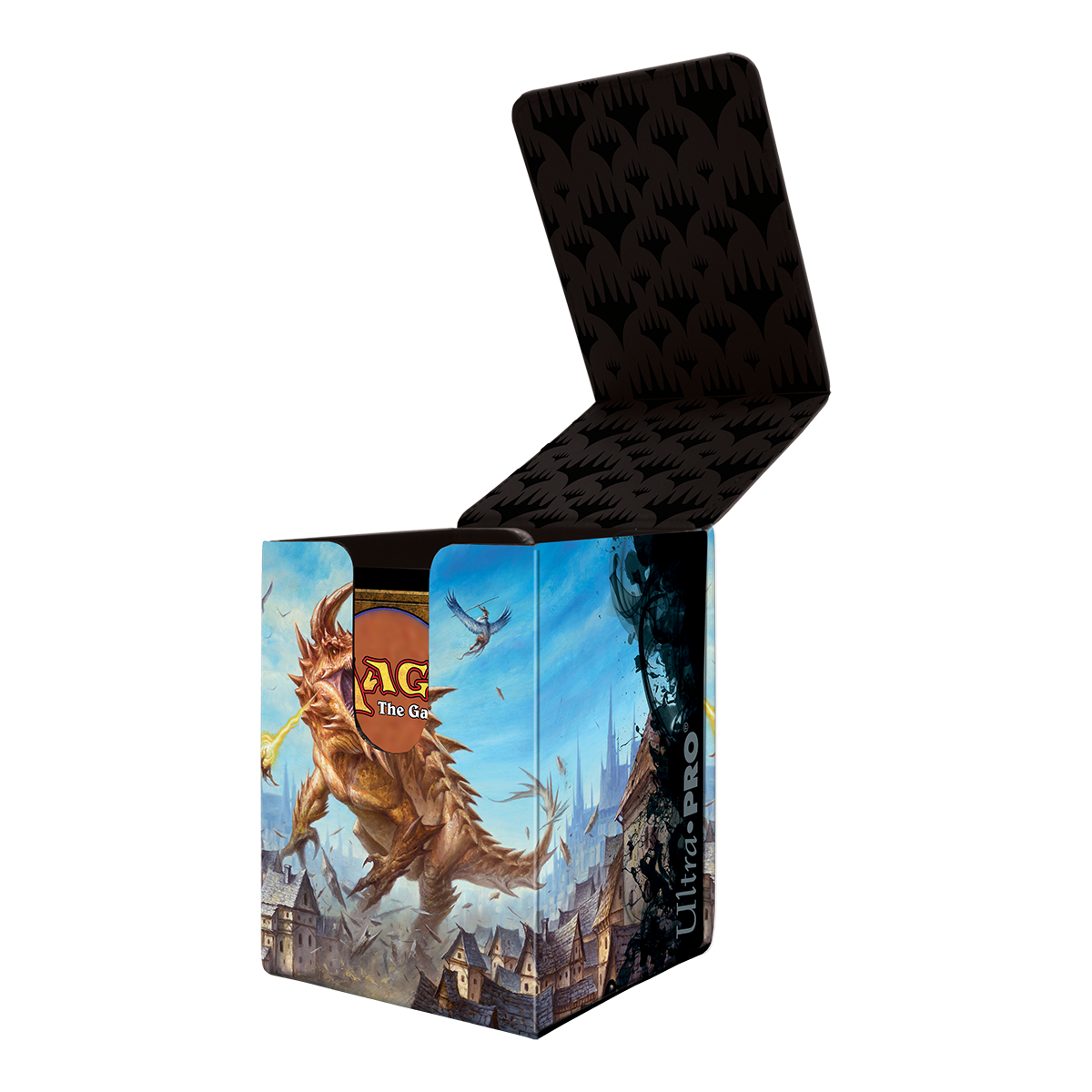 ultra-pro-adventures-in-the-forgotten-realms-the-tarrasque-alcove-flip-deck-box- image 3