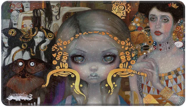 ultra-pro-jasmine-becket-griffith-alice-in-a-klimt-dream-holofoil-spielmatte image 1