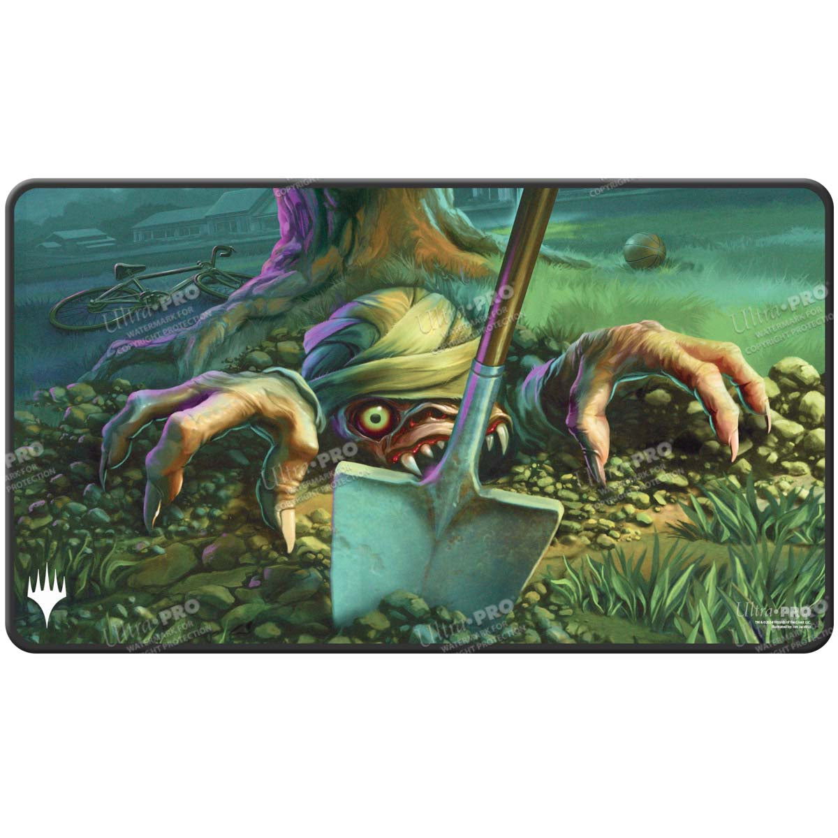 ultra-pro-duskmourn-exhume-black-stitched-gaming-playmat-f-r-magic-the-gathering image 1