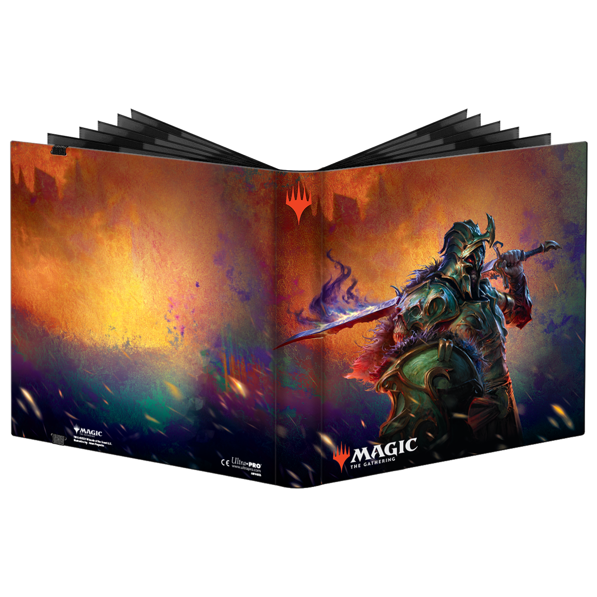 ultra-pro-modern-horizons-2-dakkon-blackblade-12-pocket-pro-binder-album image 1