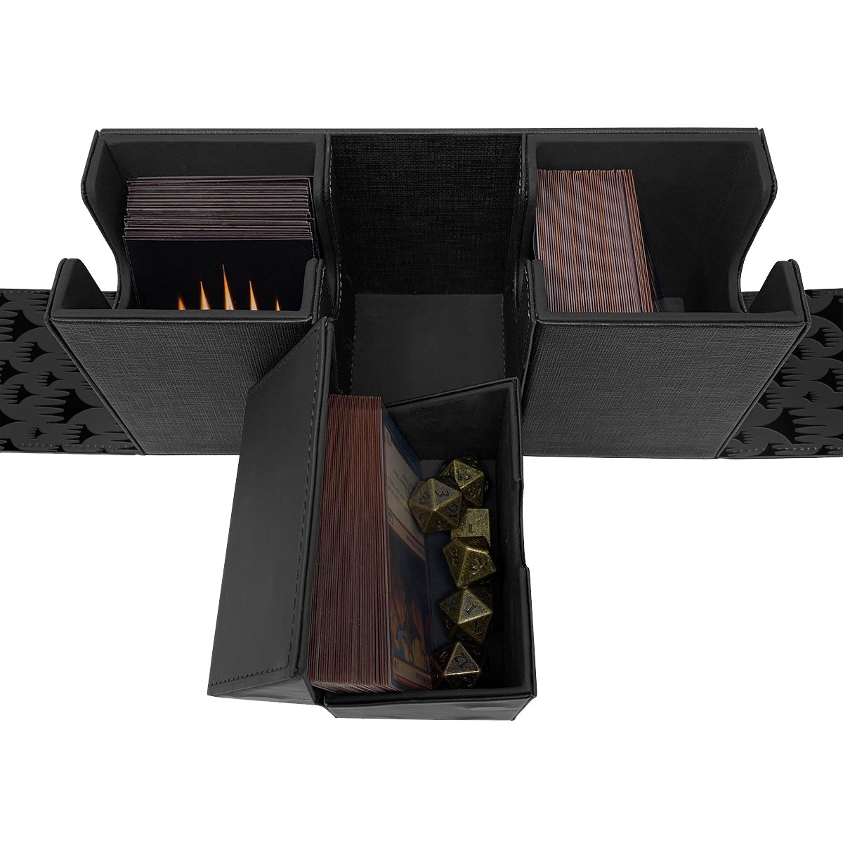 ultra-pro-mythic-edition-alcove-vault-deck-box-schwarz-f-r-magic-the-gathering image 2