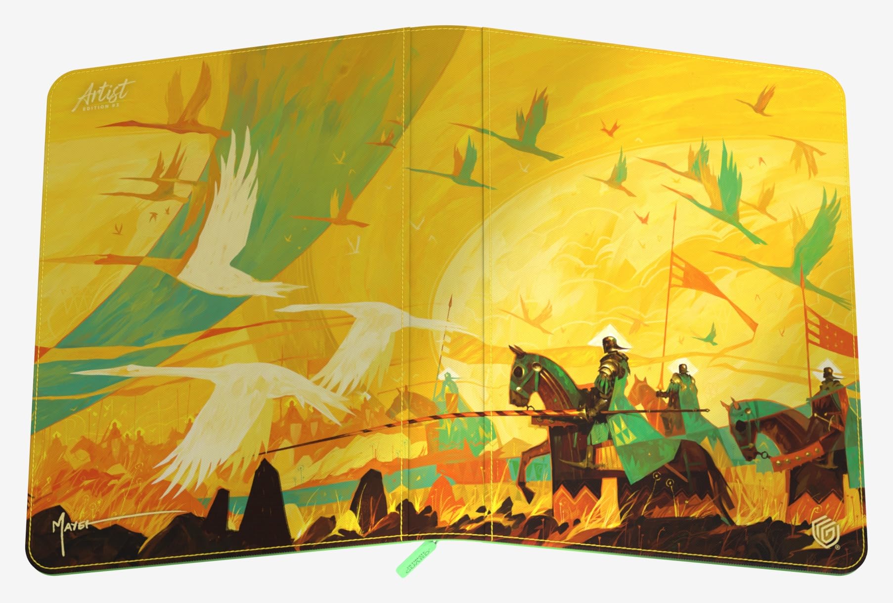 ultimate-guard-zipfolio-360-xenoskin-artist-edition-3-dominik-mayer-sammelordner image 8