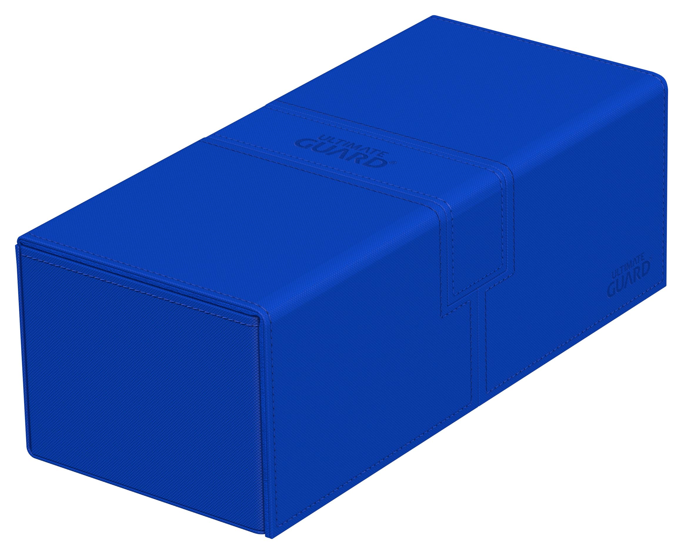 ultimate-guard-twin-flip-n-tray-266-xenoskin-blau-deck-box image 1