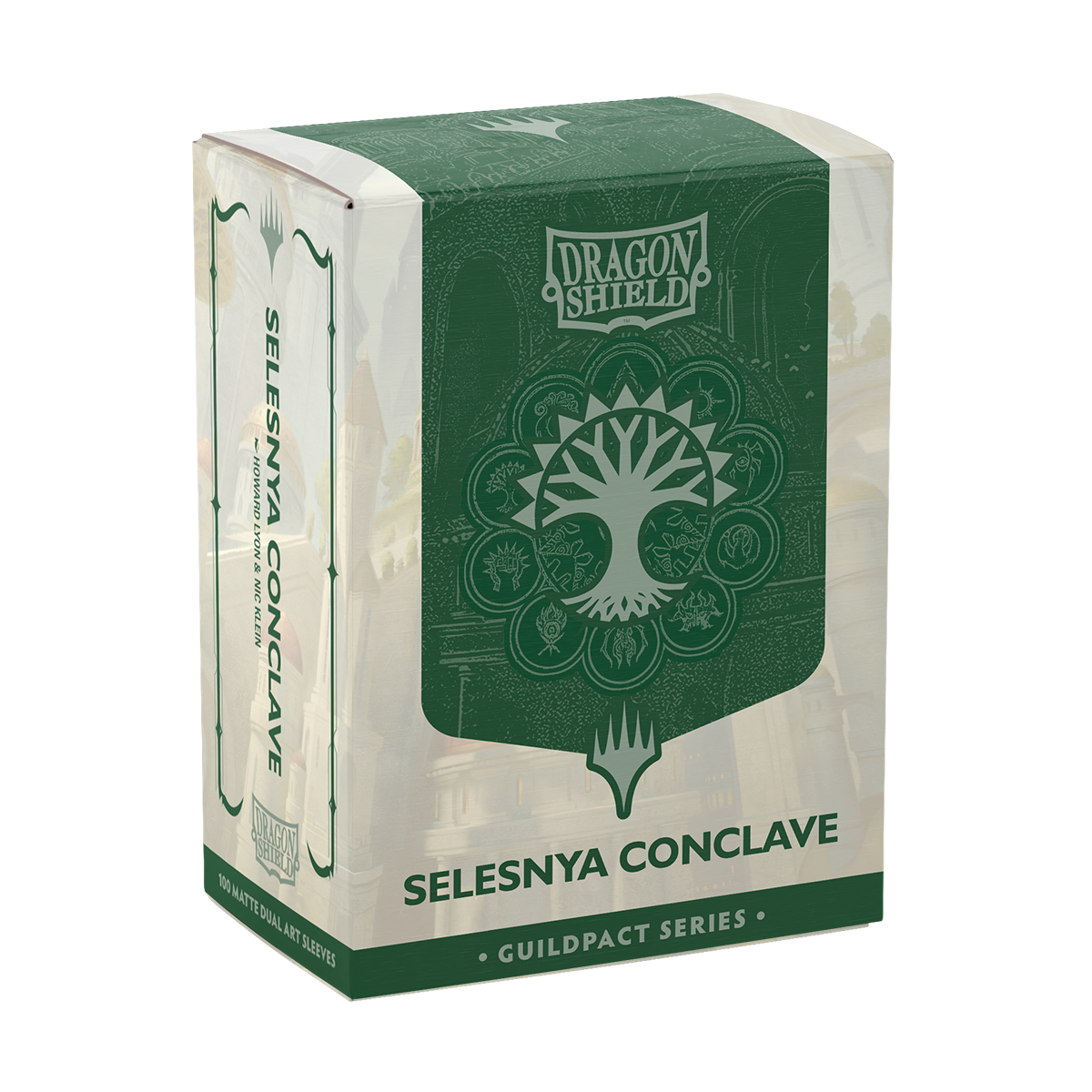 dragon-shield-guildpact-series-selesnya-conclave-matte-dual-art-sleeves image 7