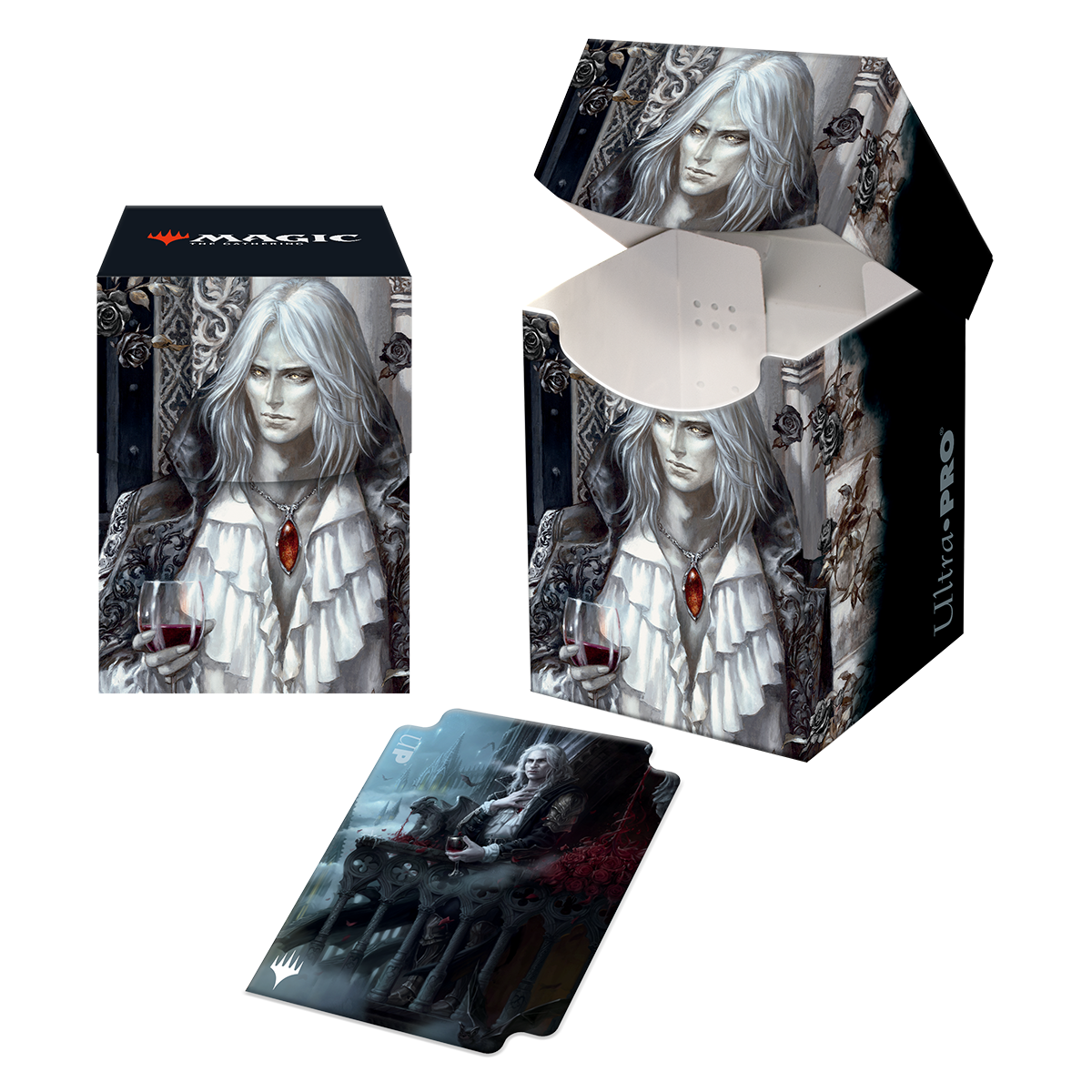 ultra-pro-100-deck-box-sorin-the-mirthless-innistrad-crimson-vow-f-r-magic-the-g image 1