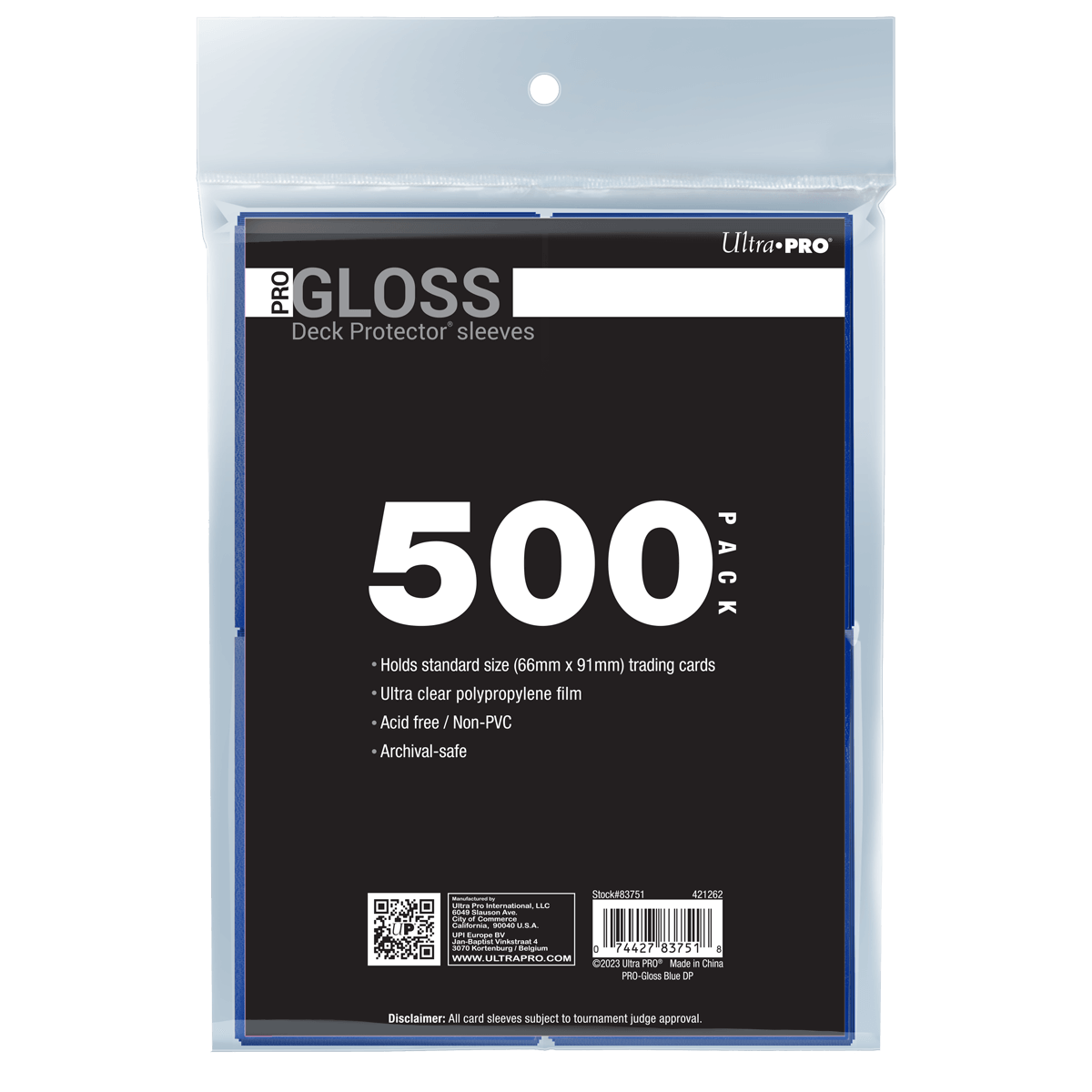 ultra-pro-pro-gloss-standard-deck-protector-sleeves-bundle-500-st-ck image 8