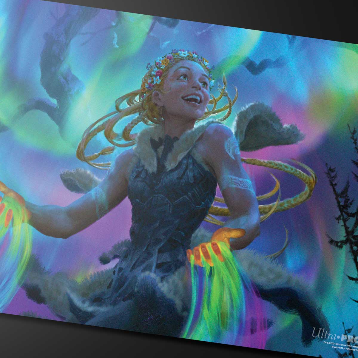 ultra-pro-commander-series-4-shard-esika-doppelseitige-standard-gaming-playmat-f image 5