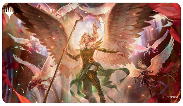 ultra-pro-innistrad-crimson-vow-sigarda-s-summons-standard-playmat-f-r-magic-the image 1