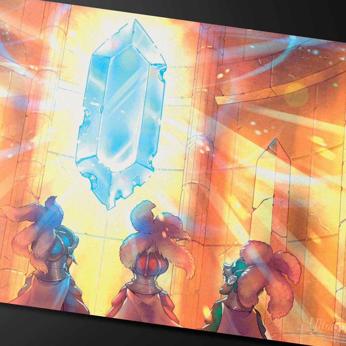 ultra-pro-magic-the-gathering-final-fantasy-the-crystal-s-chosen-playmat image 2