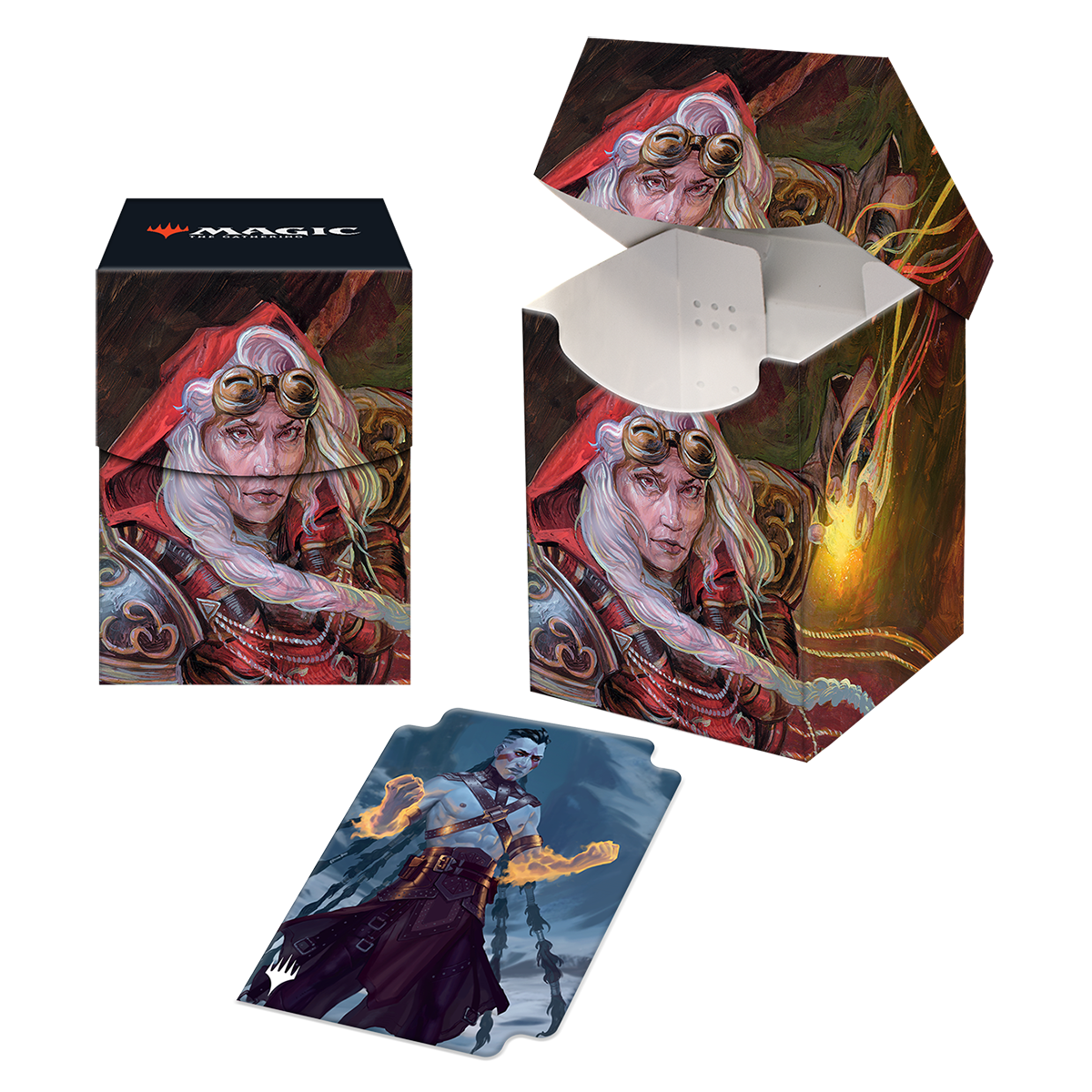 ultra-pro-dominaria-united-jaya-fiery-negotiator-100-deck-box-f-r-magic-the-gath image 1