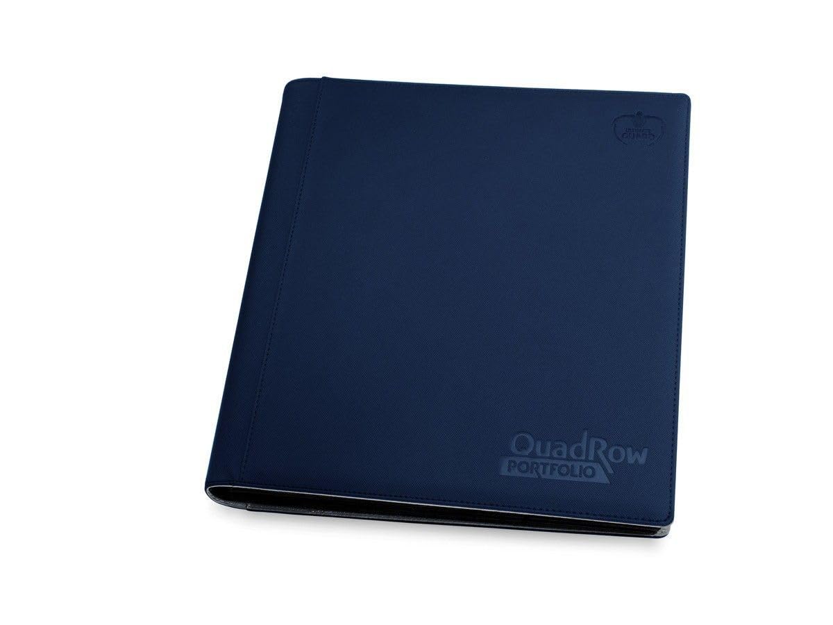 ultimate-guard-portfolio-480-quadrow-24-pocket-xenoskin-sammelordner-blau image 1