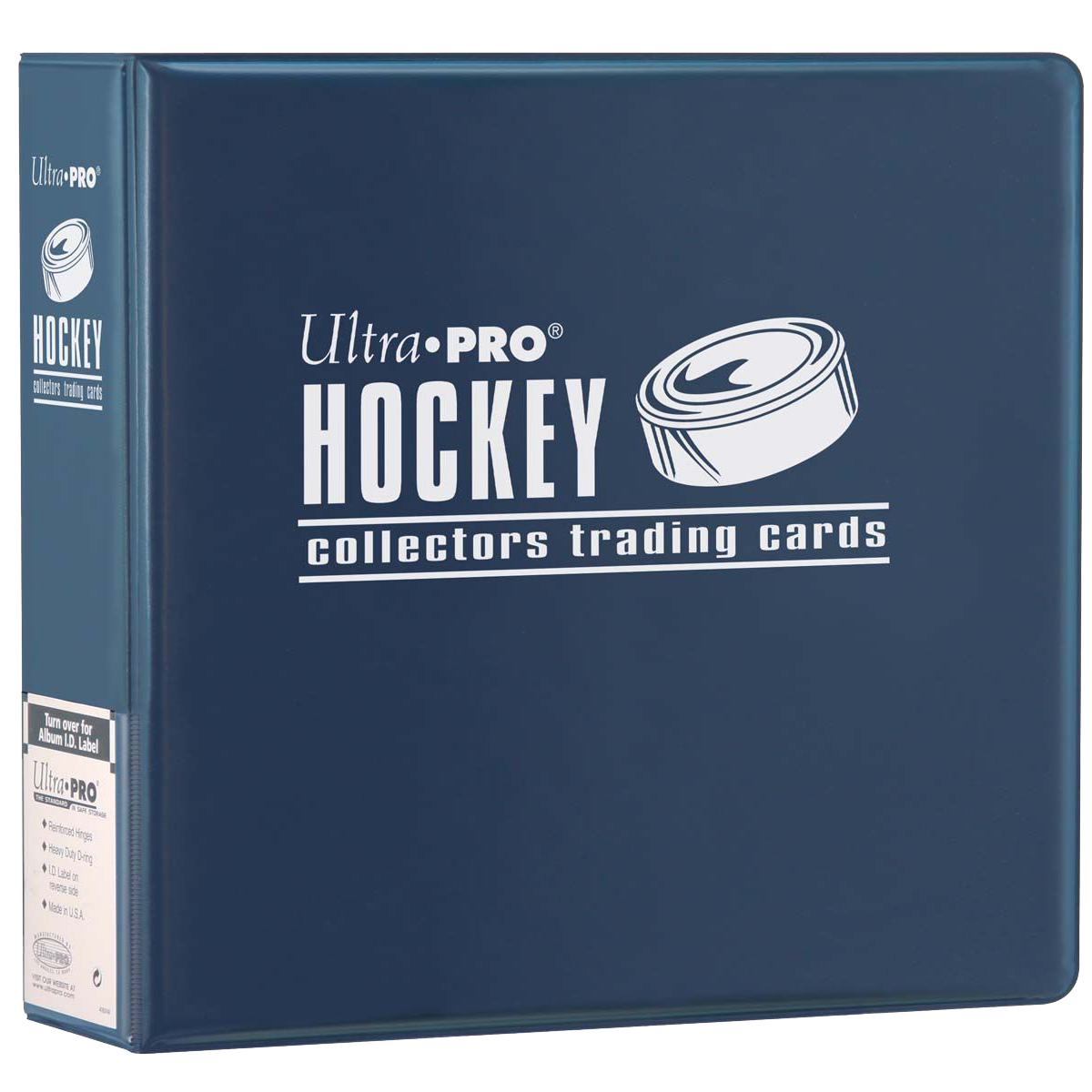 ultra-pro-3-hockey-trading-card-album-sammelordner-schwarz image 2