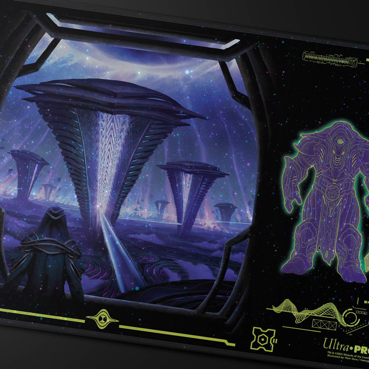 ultra-pro-edge-of-eternities-susur-secundi-void-altar-holofoil-playmat-f-r-mtg image 2