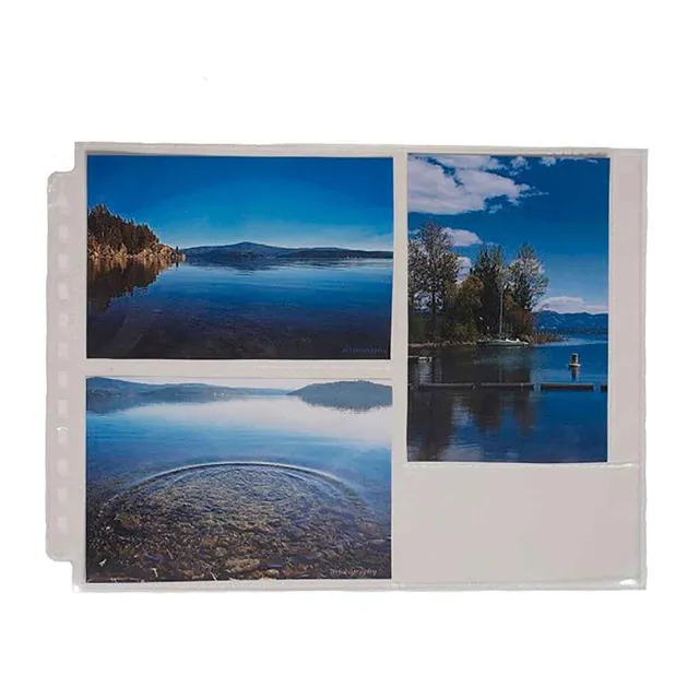 ultra-pro-12-hole-horizontal-photo-pages-f-r-4-x-6-fotos-25-st-ck image 1