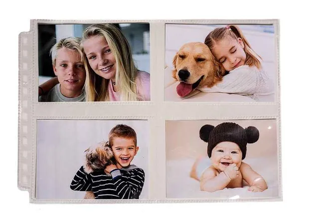 ultra-pro-12-hole-horizontal-photo-pages-25er-pack-f-r-3-5-x-4-5-fotos image 1