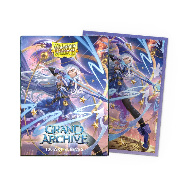 dragon-shield-grand-archive-diana-moonpiercer-matte-dual-art-sleeves image 1