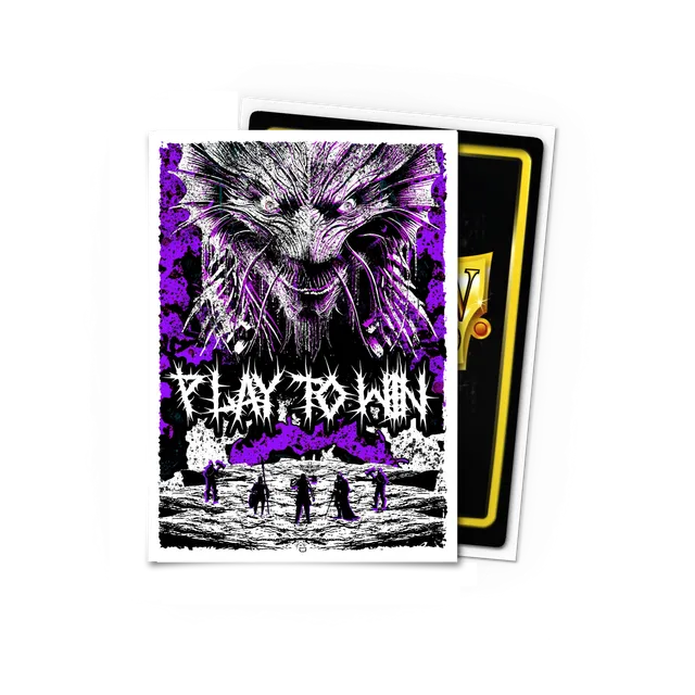 dragon-shield-play-to-win-kraken-brushed-art-sleeves-standard-size image 1