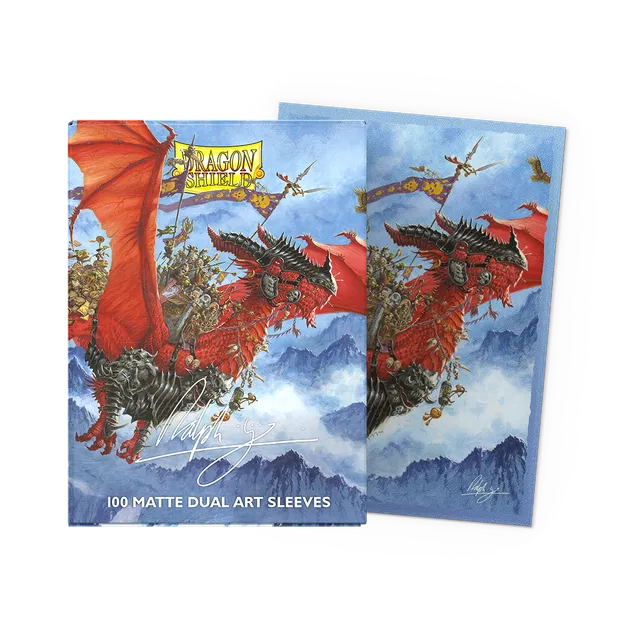 dragon-shield-signature-series-the-raid-matte-dual-art-sleeves-100-standard-h-ll image 1