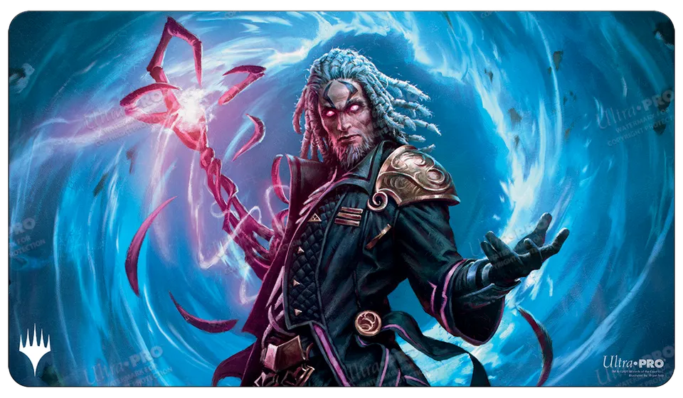 ultra-pro-kamigawa-neon-dynasty-tezzeret-betrayer-of-flesh-standard-playmat-f-r- image 1