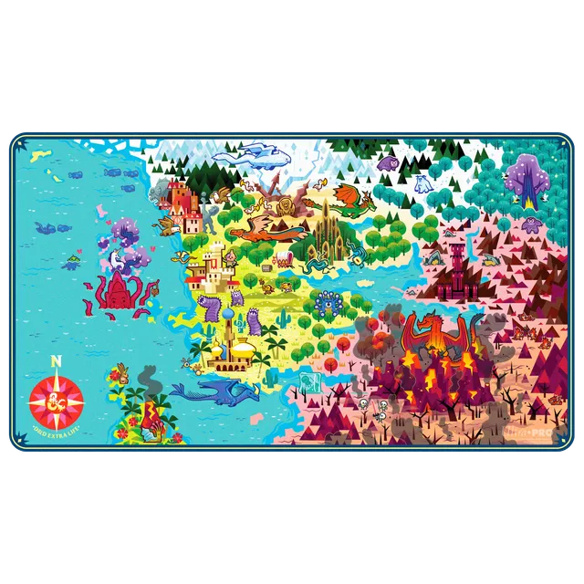 ultra-pro-extra-life-2025-playmat-f-r-dungeons-dragons image 1