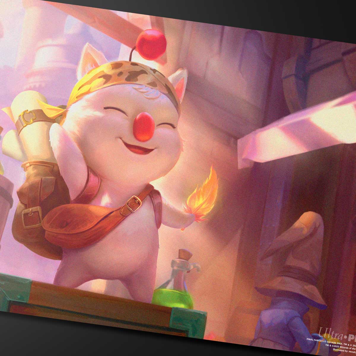 ultra-pro-magic-the-gathering-final-fantasy-stiltzkin-moogle-merchant-playmat image 2