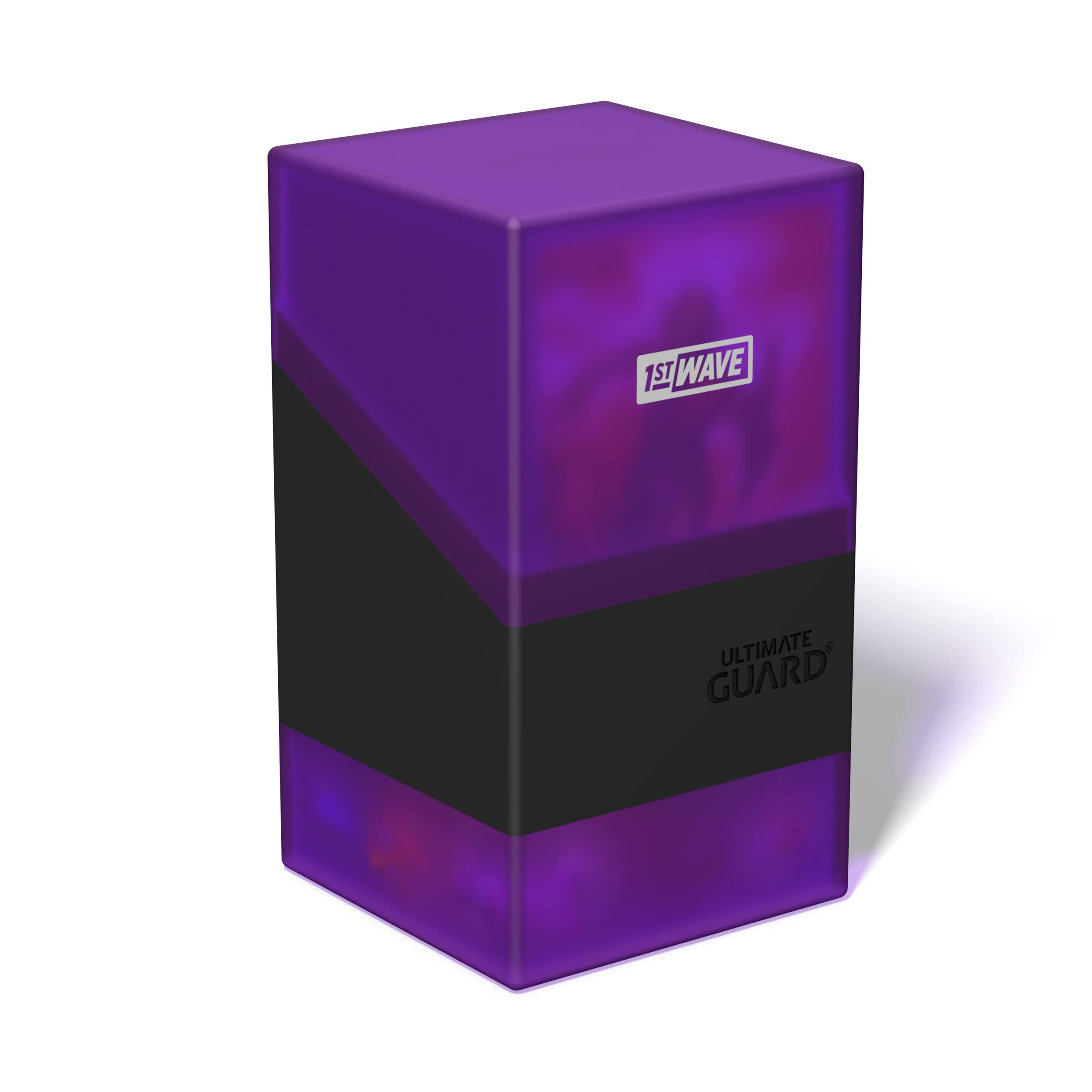 ultimate-guard-boulder-n-tray-100-deck-box-angel-transparent image 1