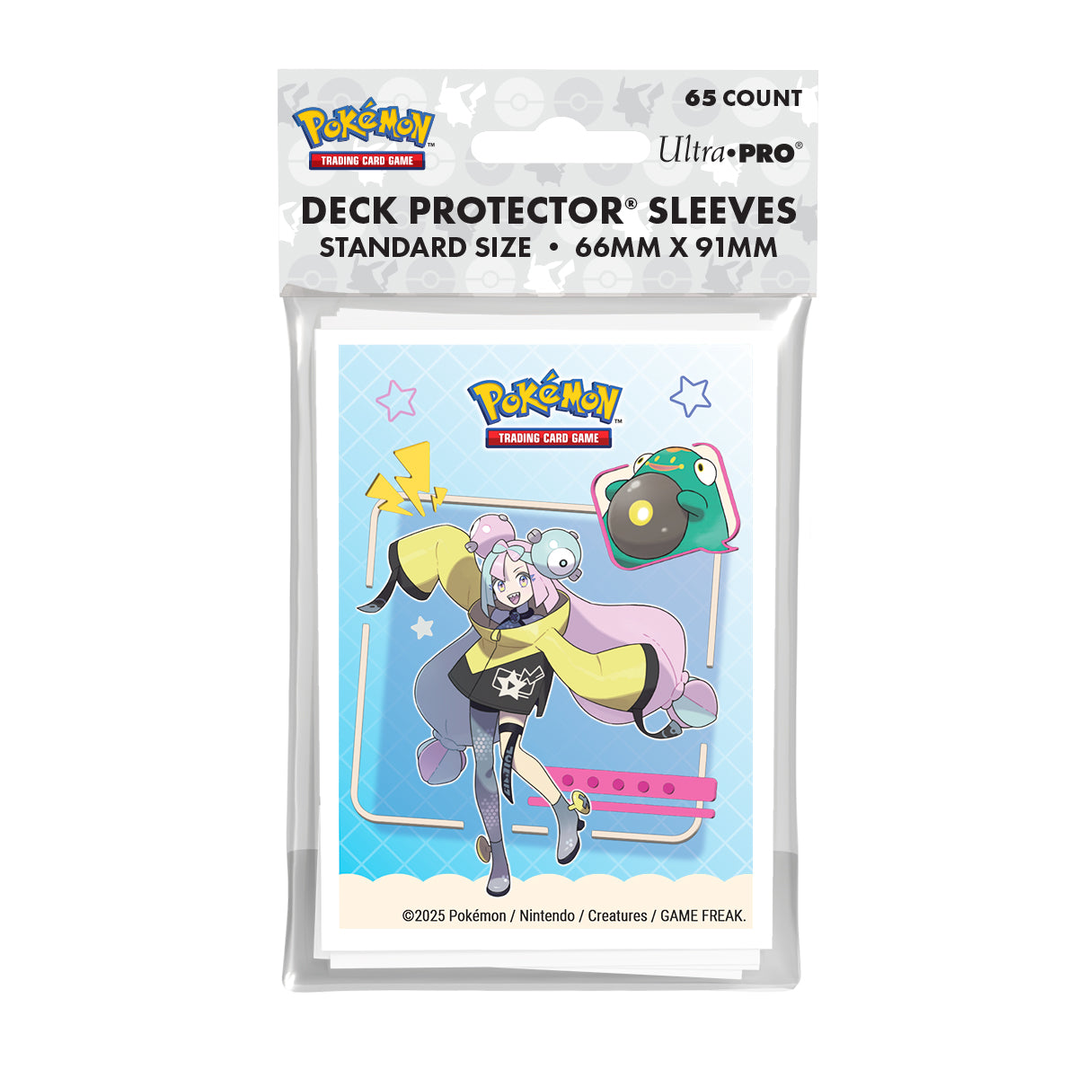 ultra-pro-iono-und-bellibolt-65ct-deck-protector-sleeves-f-r-pok-mon image 3