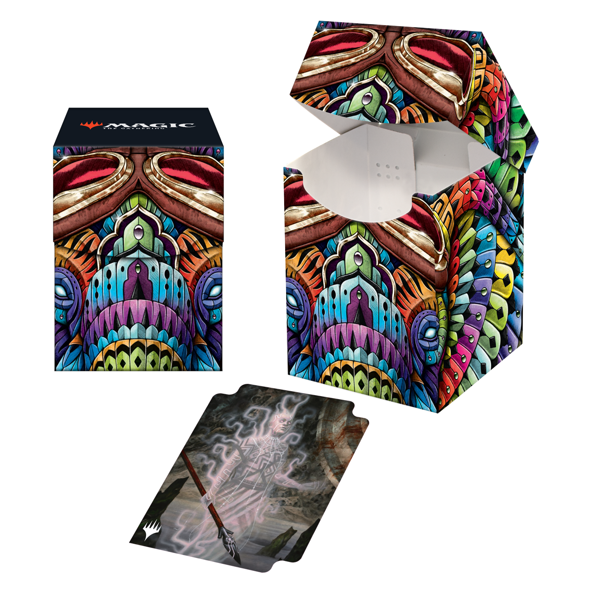 ultra-pro-the-lost-caverns-of-ixalan-quintorius-kand-100-deck-box-f-r-magic-the- image 1