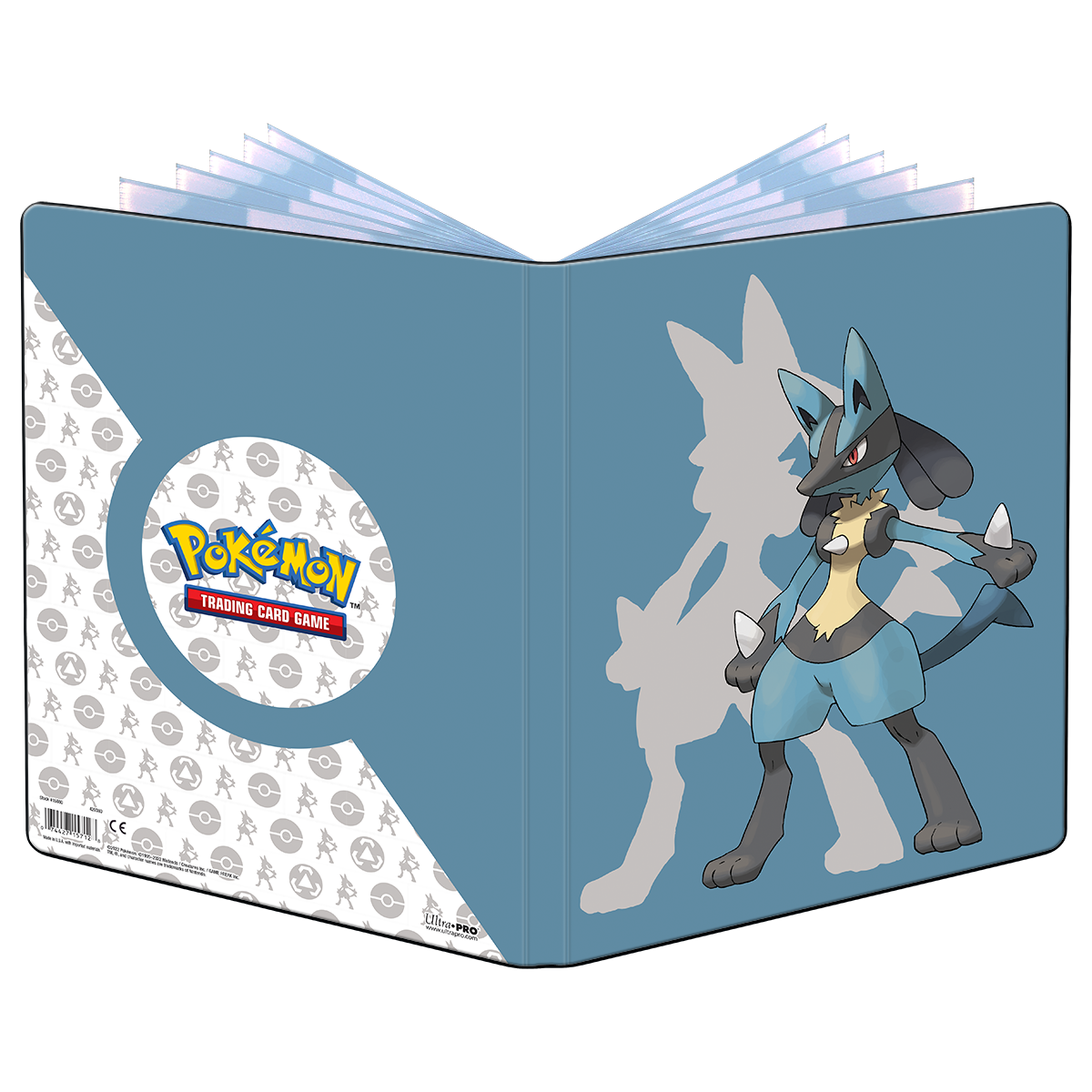 ultra-pro-pok-mon-9-pocket-portfolio-lucario-sammelalbum-f-r-90-karten image 1