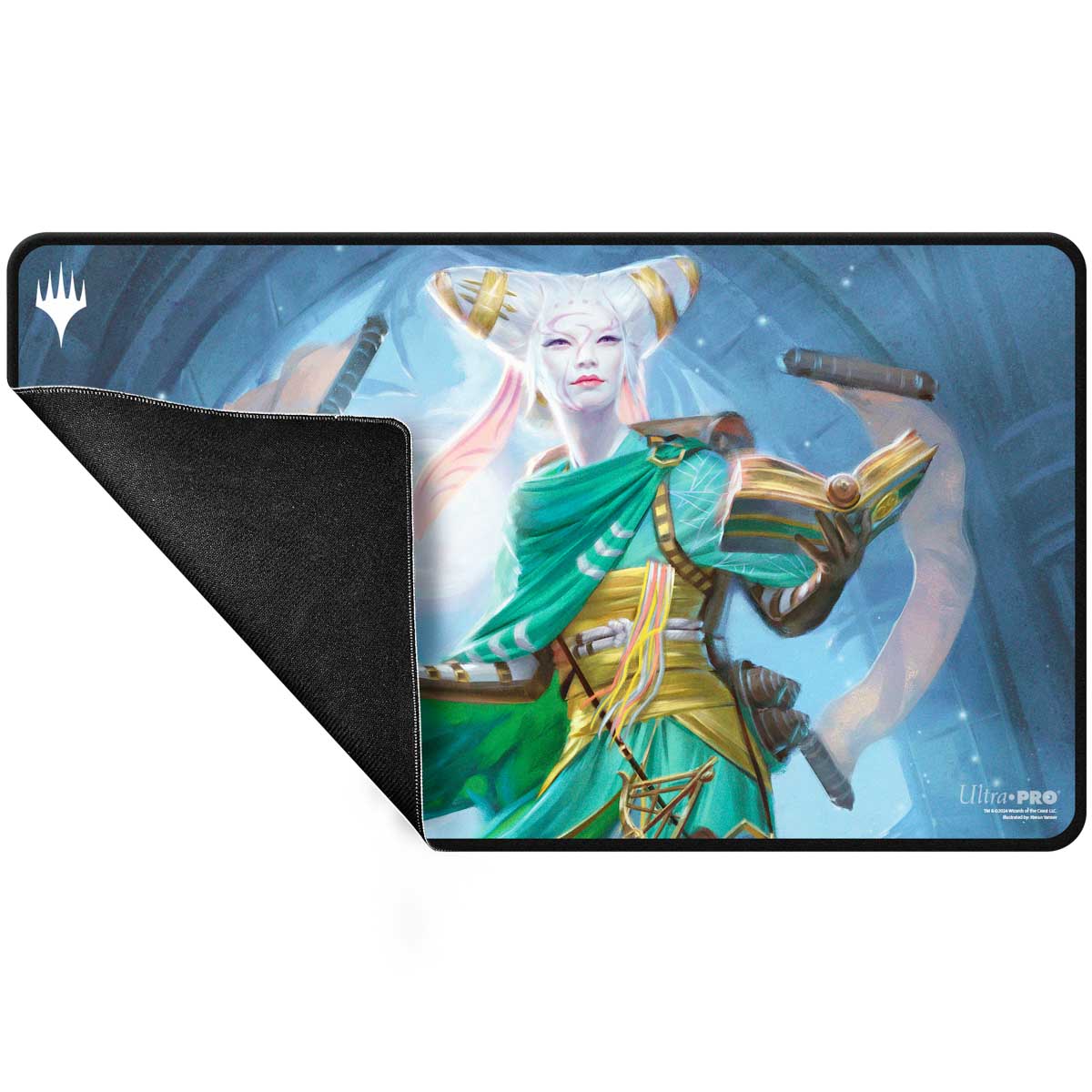 ultra-pro-magic-innistrad-remastered-tamiyo-black-stitched-playmat image 3