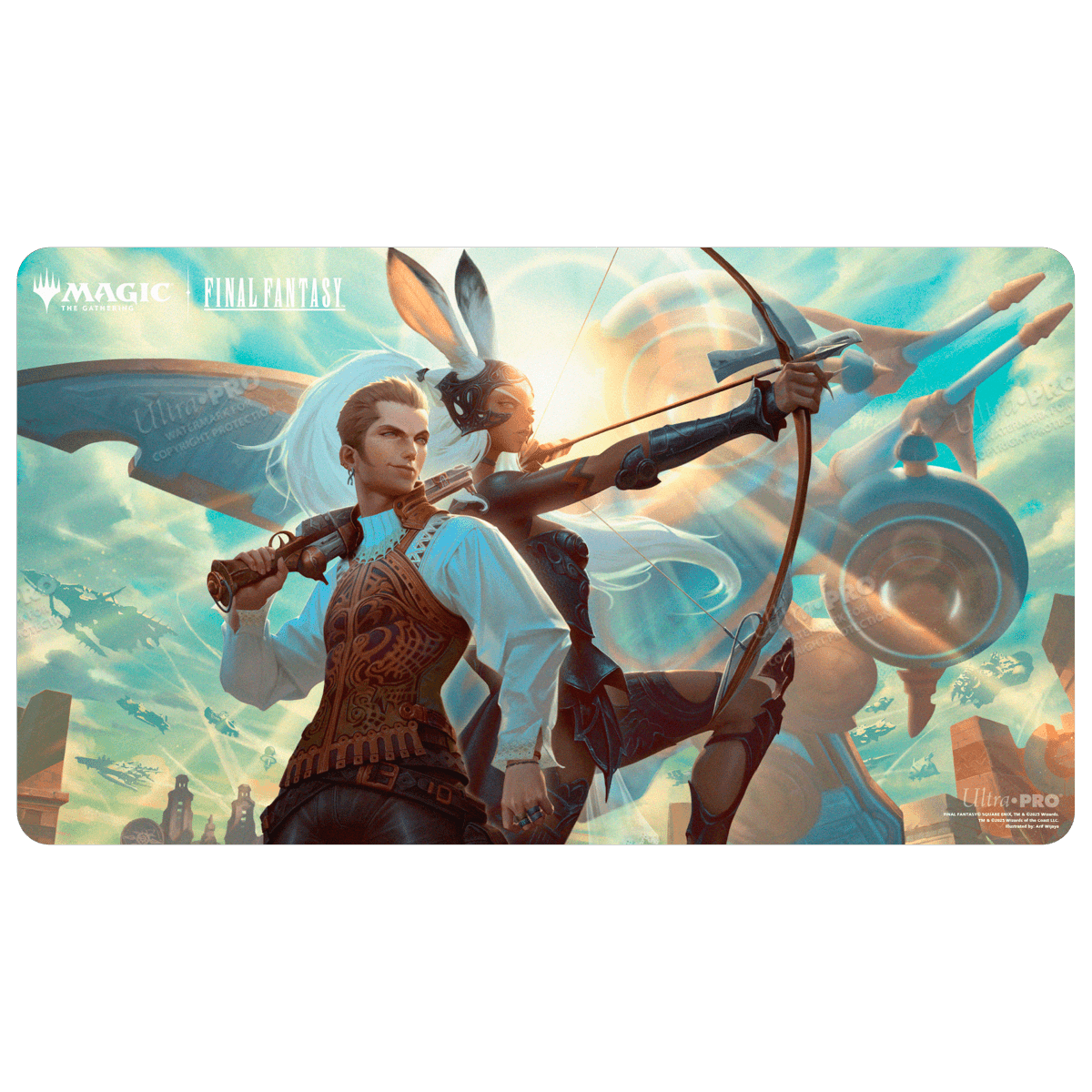 ultra-pro-magic-the-gathering-final-fantasy-balthier-fran-playmat image 1