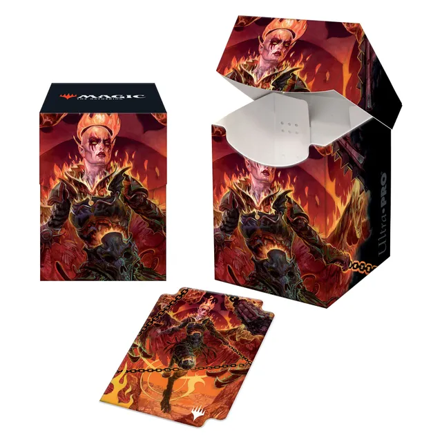 ultra-pro-adventures-in-the-forgotten-realms-zariel-100-deck-box-f-r-magic-the-g image 1