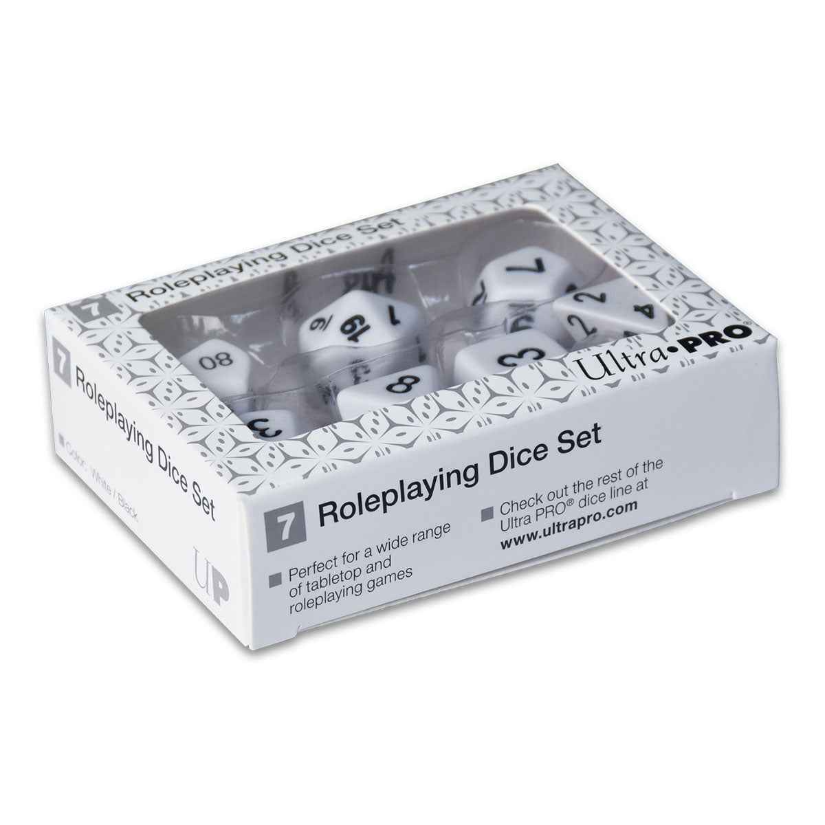 ultra-pro-wei-es-rpg-w-rfelset-7-teilig-d4-d20 image 4