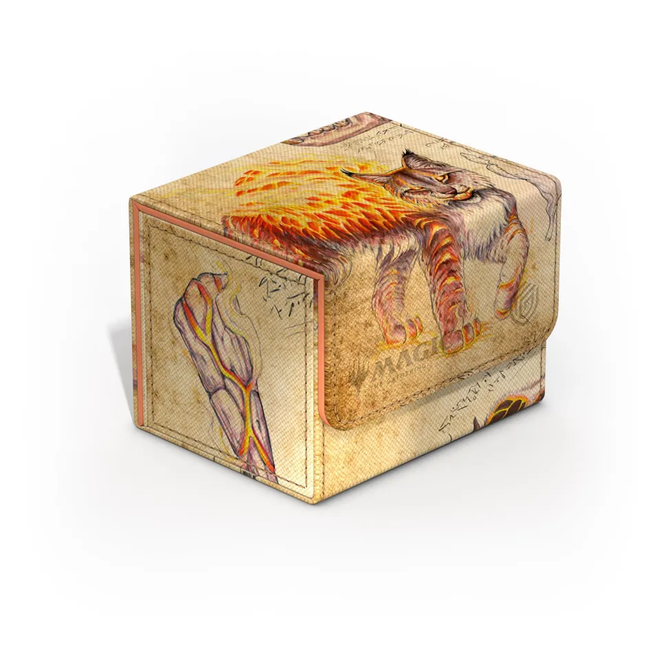 ultimate-guard-sidewinder-100-xenoskin-deckbox-mtg-bloomburrow-sunspine-lynx image 1