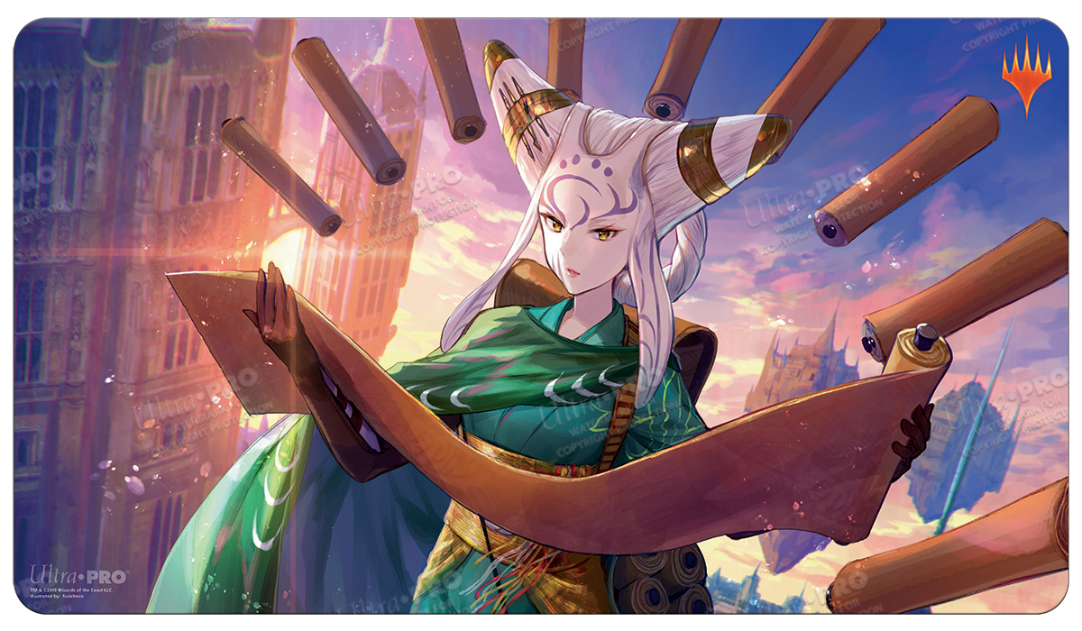 ultra-pro-war-of-the-spark-tamiyo-alt-art-standard-playmat-f-r-magic-the-gatheri image 1