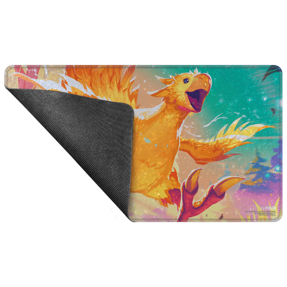 ultra-pro-magic-the-gathering-final-fantasy-traveling-chocobo-holofoil-playmat image 3