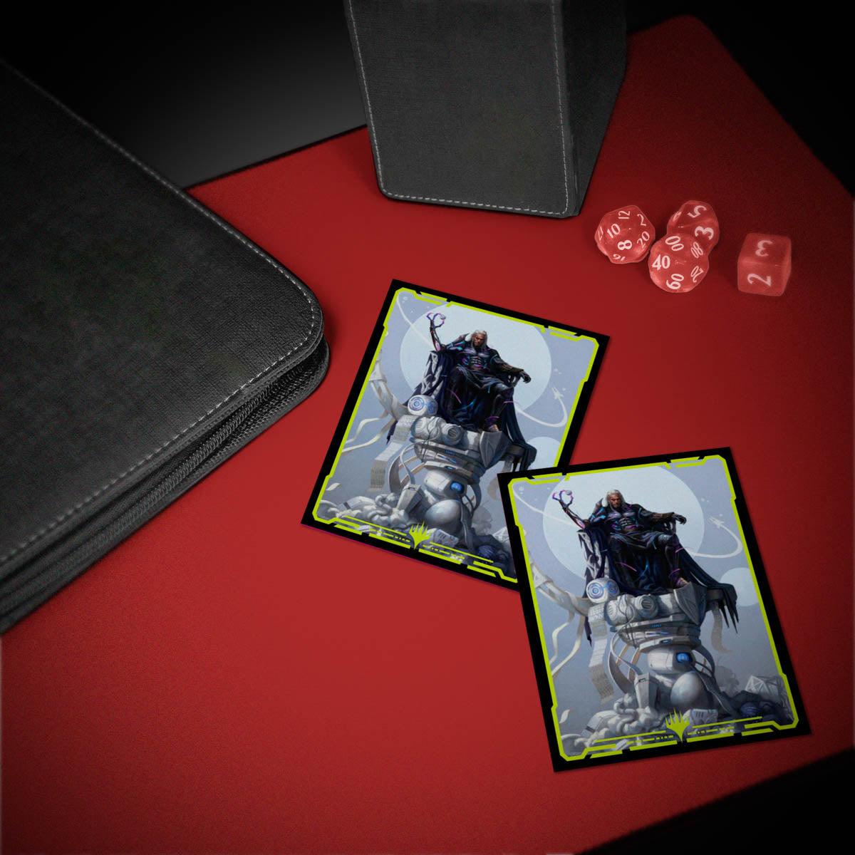 ultra-pro-edge-of-eternities-tezzeret-cruel-captain-100x-deck-protector-sleeves- image 3