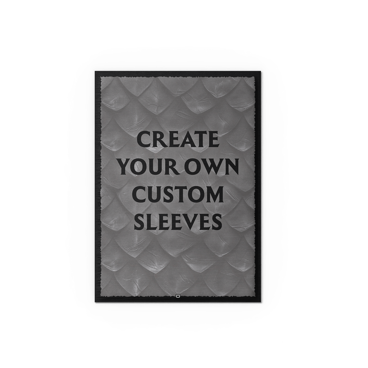 dragon-shield-custom-sleeves-brushed-black-borders-individuelle-tcg-kartenh-llen image 1