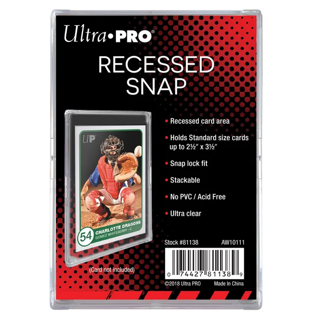 ultra-pro-recessed-snap-card-holder-f-r-standardkarten image 1