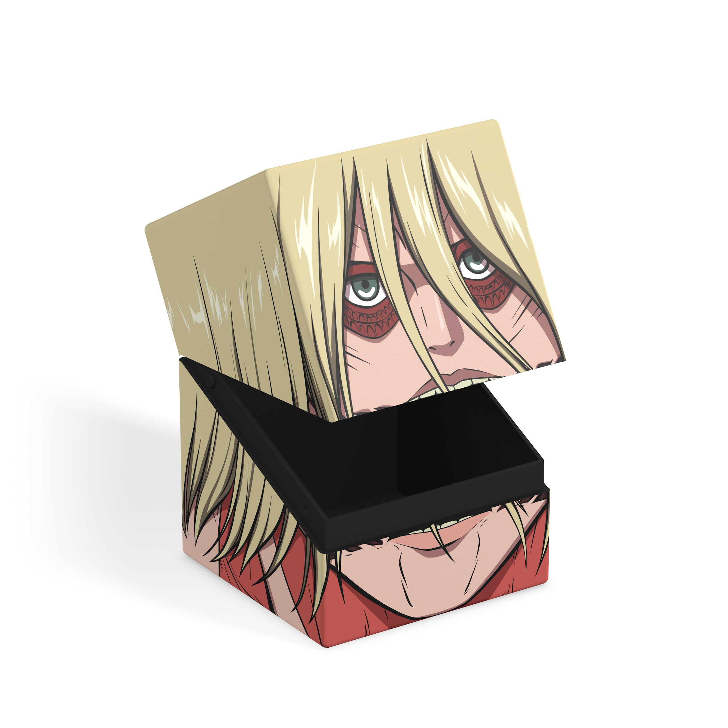 ultimate-guard-squaroes-squaroe-deck-box-100-attack-on-titan-aot008-female-titan image 5