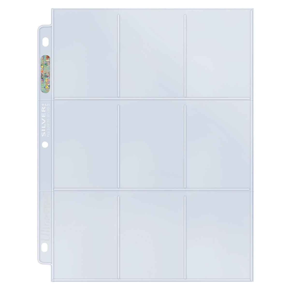 ultra-pro-silver-series-9-pocket-refill-pages-nachf-llseiten-f-r-standardkarten image 1