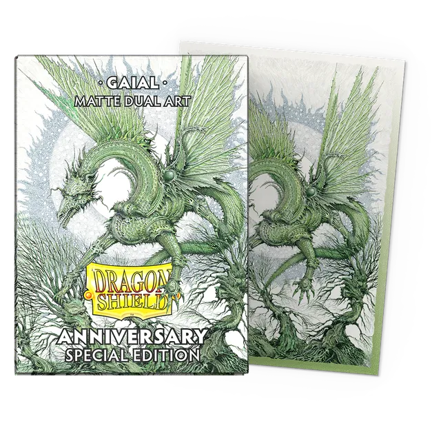 dragon-shield-gaial-matte-dual-art-sleeves-25th-anniversary image 1