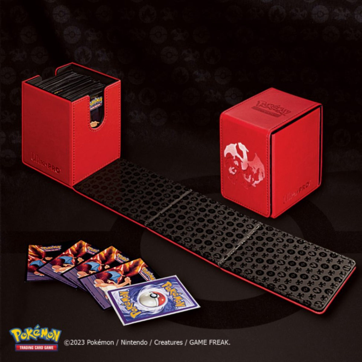 ultra-pro-elite-series-charizard-alcove-flip-deck-box-f-r-pokemon image 4