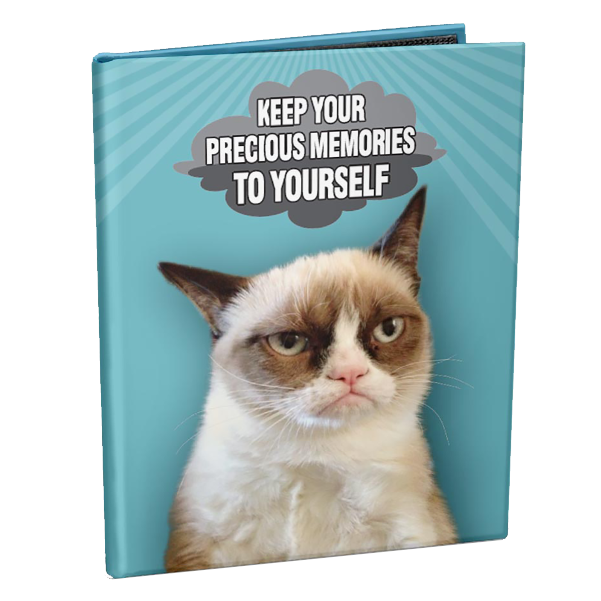 ultra-pro-grumpy-cat-memories-mini-fotoalbum-f-r-4-x-6-fotos-mit-sticker-sheets image 1